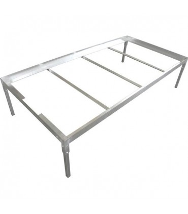 Soporte Bandeja 205 x 100 cm. Metal