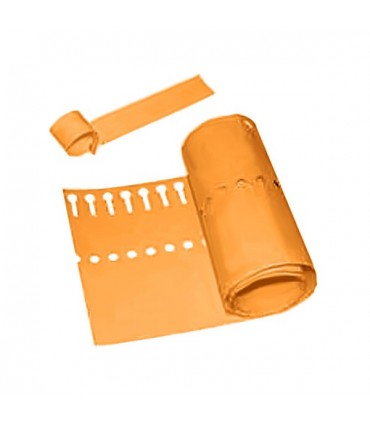 Etiqueta Boucle 13 x 160 mm. Naranja  