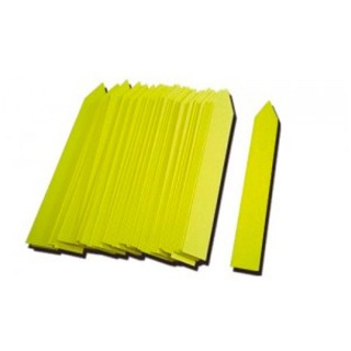 Etiqueta Pincho 13 x 80 mm. Amarillo 