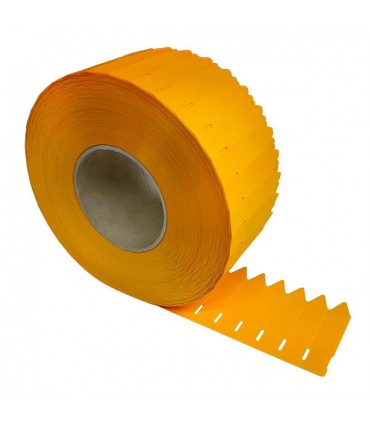 Etiqueta Pincho 17 x 80 mm.  Naranja 3.000 u.